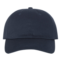 YP Classics Classic Dad Hat, Navy, Front view