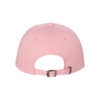 YP Classics Classic Dad Hat, Pink, Back view