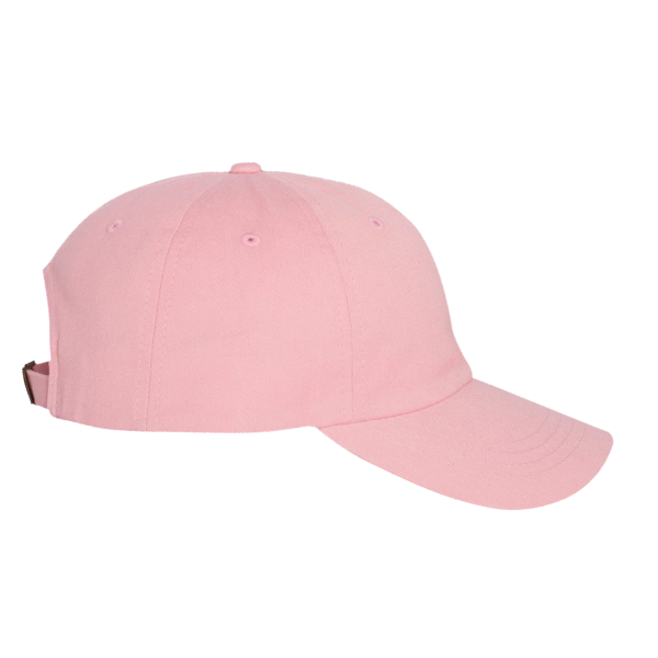 YP Classics Classic Dad Hat, Pink, Right Side view