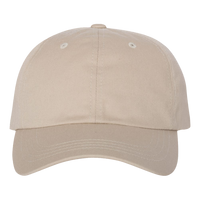 YP Classics Classic Dad Hat, Stone, Front view