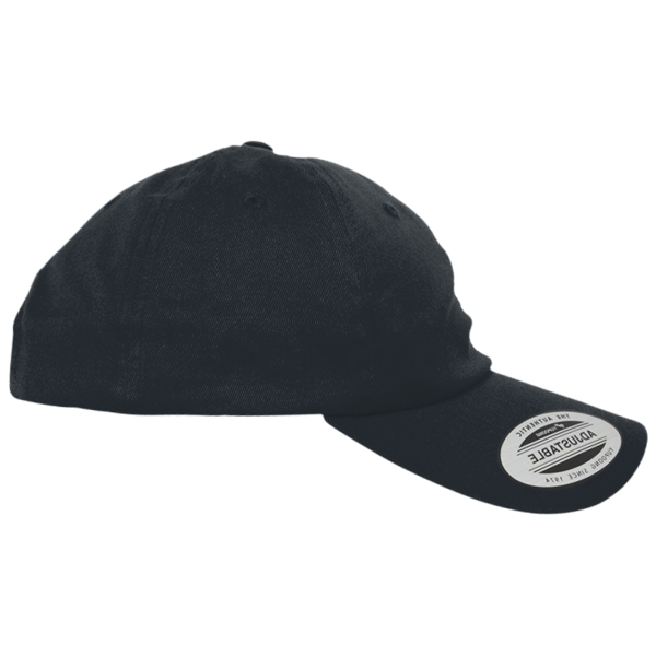 YP Classics EcoWash™ Dad Hat, Black, Right Side view