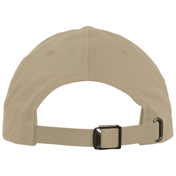 YP Classics EcoWash™ Dad Hat, Oak, Back view