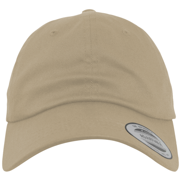 YP Classics EcoWash™ Dad Hat, Oak, Front view