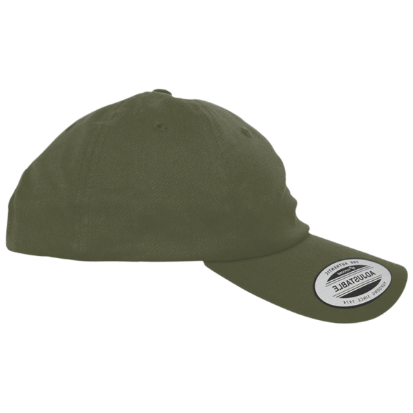 YP Classics EcoWash™ Dad Hat, Olive Night, Right Side view
