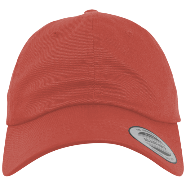 YP Classics EcoWash™ Dad Hat, Rose, Front view