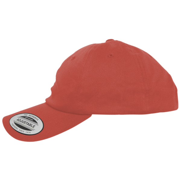 YP Classics EcoWash™ Dad Hat, Rose, Left Side view