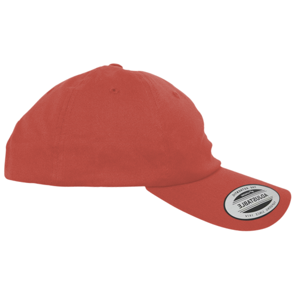 YP Classics EcoWash™ Dad Hat, Rose, Right Side view