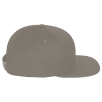 YP Classics Five-Panel Cotton Twill Snapback Cap, Dark Grey / Dark Grey, Right Side view