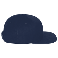 YP Classics Five-Panel Cotton Twill Snapback Cap, Navy / Navy, Right Side view