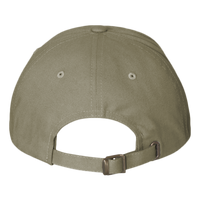 YP Classics Peached Cotton Twill Dad Hat, Loden, Back view