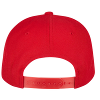 YP Classics Premium Curved Bill Snapback Cap, Red, Back view