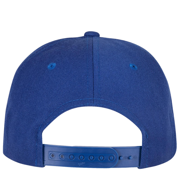 YP Classics Premium Curved Bill Snapback Cap, Royal, Back view