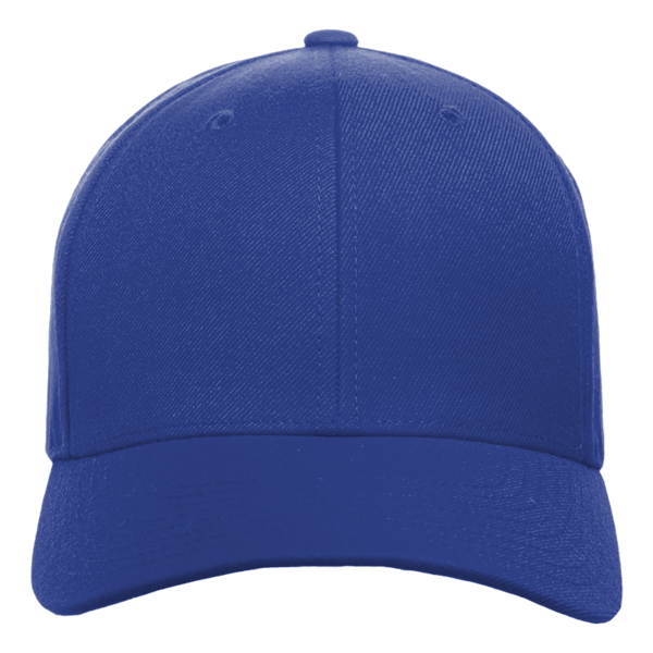 YP Classics Premium Curved Bill Snapback Cap, Royal, Front view