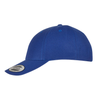 YP Classics Premium Curved Bill Snapback Cap, Royal, Left Side view