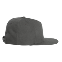 YP Classics Premium Five-Panel Snapback Cap, Dark Grey / Dark Grey, Right Side view