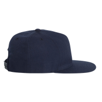 YP Classics Premium Five-Panel Snapback Cap, Navy / Navy, Right Side view
