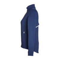 Zero Restriction Women's Sofia Quarter-Zip Pullover, Storm, Left Sleeve view