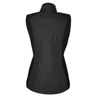 Zero Restriction Women's Tess Hybrid Vest, Black, Back view