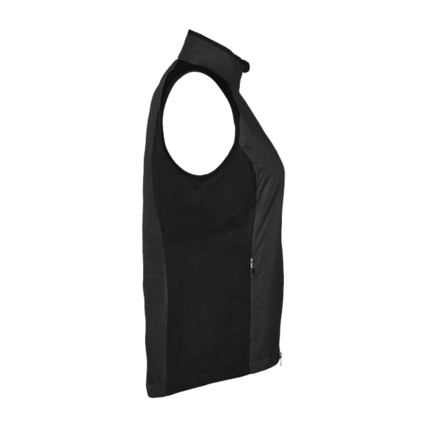 Zero Restriction Women's Tess Hybrid Vest, Black, Right Side view