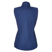 Zero Restriction Women's Tess Hybrid Vest, Storm, Back view