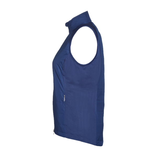Zero Restriction Women's Tess Hybrid Vest, Storm, Left Side view