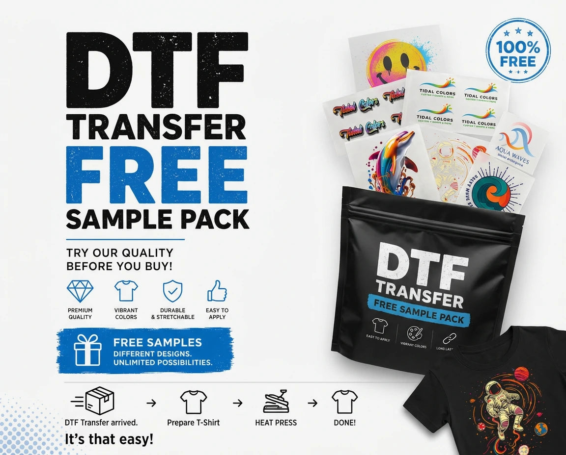 Free DTF Transfer Sample Pack