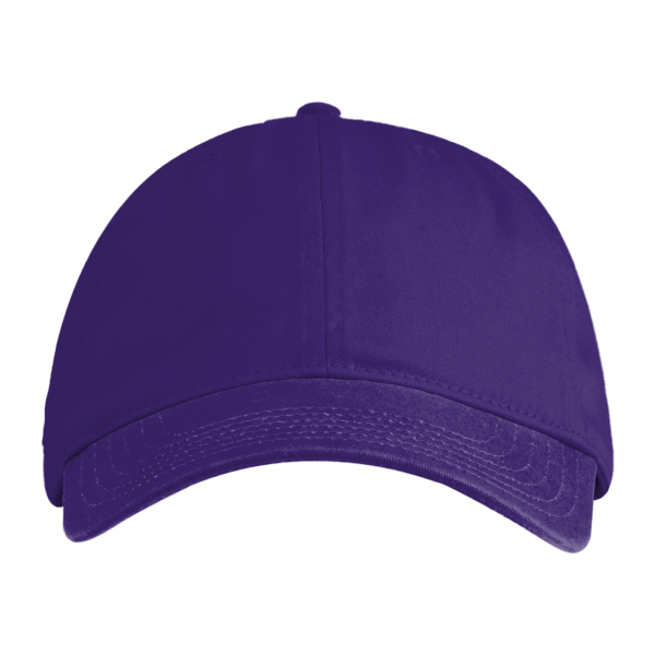 econscious Eco Baseball Cap, Beetroot / Beetroot, Front view