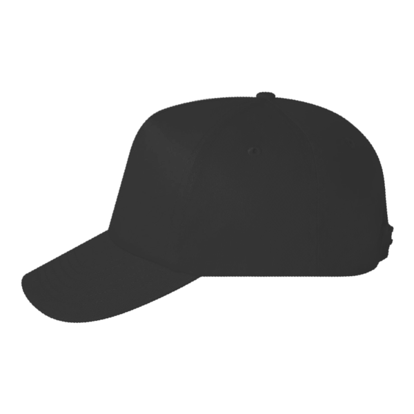 econscious Eco Baseball Cap, Black / Black, Left Side view