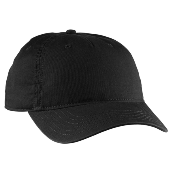 econscious Eco Baseball Cap, Black, Front view