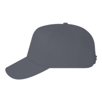 econscious Eco Baseball Cap, Charcoal / Charcoal, Left Side view
