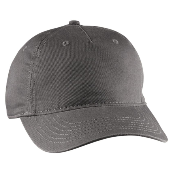 econscious Eco Baseball Cap, Charcoal, Front view