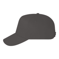 econscious Eco Baseball Cap, Charcoal, Left Side view