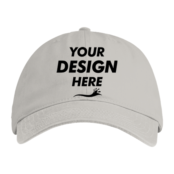 econscious Eco Baseball Cap, Dolphin / Dolphin, Front view, Mockup