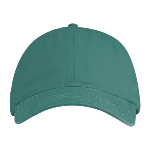 econscious Eco Baseball Cap, Emerald Forest / Emerald Forest, Front view