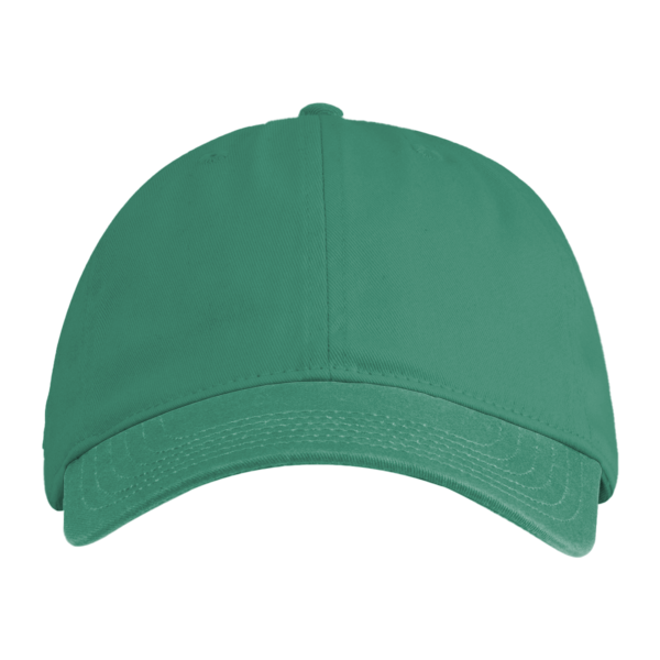 econscious Eco Baseball Cap, Green / Green, Front view
