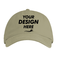 econscious Eco Baseball Cap, Jungle / Jungle, Front view, Mockup