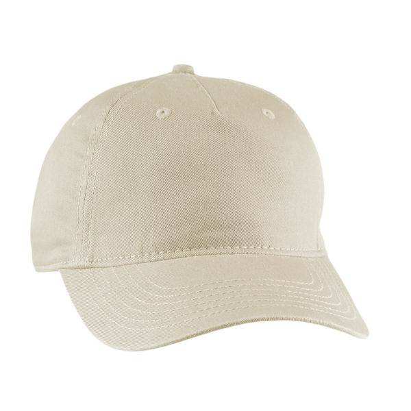 econscious Eco Baseball Cap, Oyster, Front view