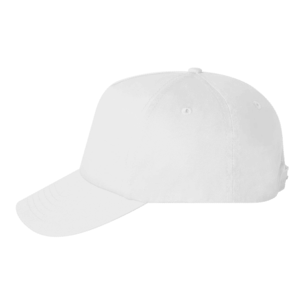 econscious Eco Baseball Cap, White, Left Side view
