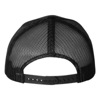 econscious Eco Trucker Cap, Black / Black, Back view
