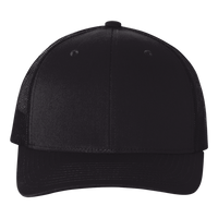 econscious Eco Trucker Cap, Black / Black / Black, Front view