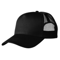 econscious Eco Trucker Cap, Black / Black, Left Side view