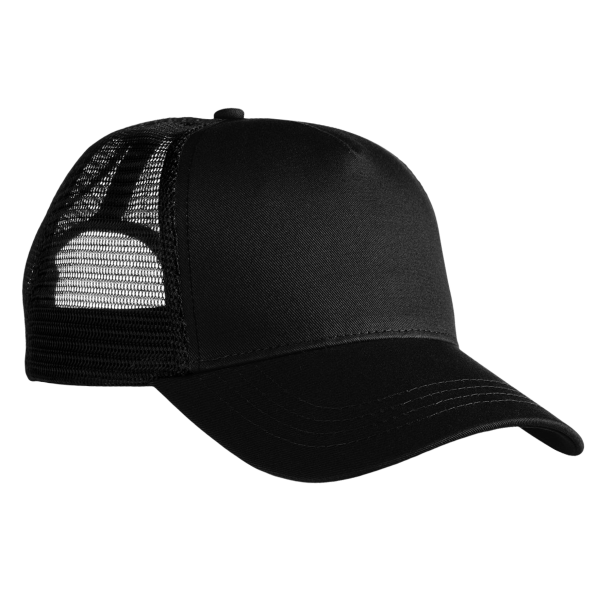 econscious Eco Trucker Cap, Black / Black, Right Side view