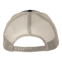 econscious Eco Trucker Cap, Black / Oyster / Oyster, Back view