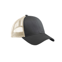 econscious Eco Trucker Cap, Black / Oyster / Oyster, Right Side view