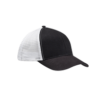econscious Eco Trucker Cap, Black / White / White, Right Side view