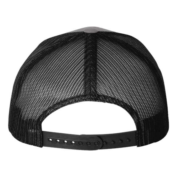 econscious Eco Trucker Cap, Charcoal / Black, Back view