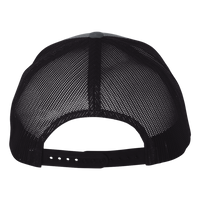 econscious Eco Trucker Cap, Charcoal / Black / Black, Back view