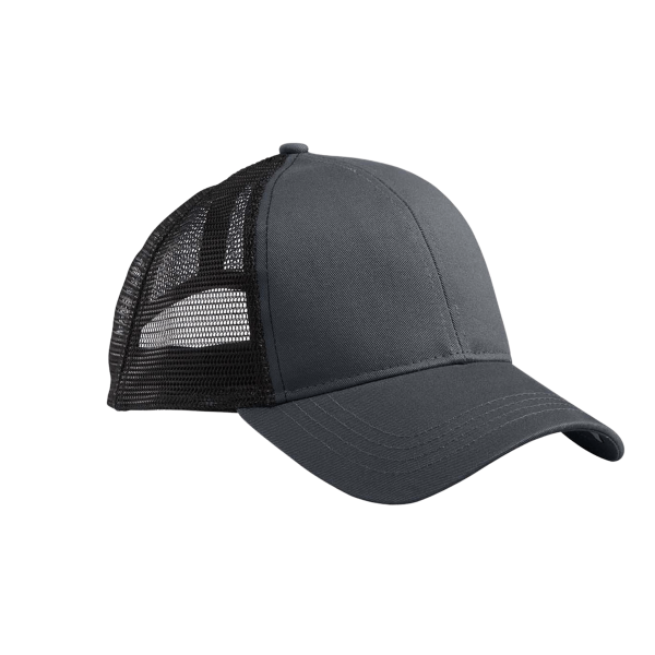 econscious Eco Trucker Cap, Charcoal / Black / Black, Right Side view