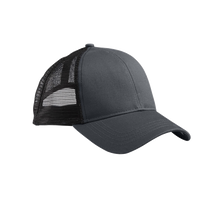 econscious Eco Trucker Cap, Charcoal / Black / Black, Right Side view