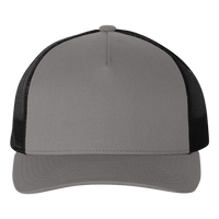 econscious Eco Trucker Cap, Charcoal / Black, Front view